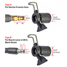 Load image into Gallery viewer, Car Cleaning Hose Pressure Water Washer Hose Connector Converter for Karcher AR Black Decker Patriot Dawoo Nilfisk