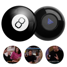 Load image into Gallery viewer, Prophecy Ball 10cm Magic 8 Ball Prophecy Black 8 Magic Ball Magic Props New Strange Gift Toys