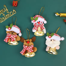 Load image into Gallery viewer, Christmas Ornaments Santa Claus Snowman Elk Pendant Doll Hang Bell Decorations For Home Xmas New Year Decor Navidad Natal Gifts