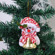 Load image into Gallery viewer, Christmas Ornaments Santa Claus Snowman Elk Pendant Doll Hang Bell Decorations For Home Xmas New Year Decor Navidad Natal Gifts