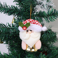 Load image into Gallery viewer, Christmas Ornaments Santa Claus Snowman Elk Pendant Doll Hang Bell Decorations For Home Xmas New Year Decor Navidad Natal Gifts