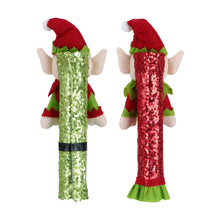 Load image into Gallery viewer, 1PC Christmas Refrigerator Door Handle Cover Kitchen Appliances Glove Protector Cover Christmas Decorations Home Decoration