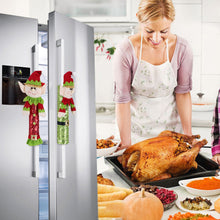 Load image into Gallery viewer, 1PC Christmas Refrigerator Door Handle Cover Kitchen Appliances Glove Protector Cover Christmas Decorations Home Decoration