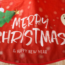 Load image into Gallery viewer, Christmas Tree Skirt Snowflake Santa Claus Printed Xmas Tree Bottom Decor Mat Merry Christmas Decoarations Home Party Ornaments