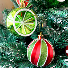 Load image into Gallery viewer, Christmas Tree Decoration Balls Xmas Ornaments Ball Glitter Hanging Ball New Year Party Pendant Decor Prop Gift Supplies