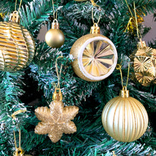 Load image into Gallery viewer, Christmas Tree Decoration Balls Xmas Ornaments Ball Glitter Hanging Ball New Year Party Pendant Decor Prop Gift Supplies