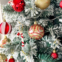 Load image into Gallery viewer, Christmas Tree Decoration Balls Xmas Ornaments Ball Glitter Hanging Ball New Year Party Pendant Decor Prop Gift Supplies