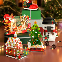 Load image into Gallery viewer, Merry Christmas Lighting Tree Building Blocks Bricks Creative Music Boxes Decoration Children Kids Christmas Santa Claus Gifts