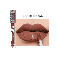 Load image into Gallery viewer, 9 Colors Velvet Matte Lip Gloss Waterproof Sweatproof Long-lasting Non-fading Nude Portable Lip Glaze Women Makeup Cosmetics