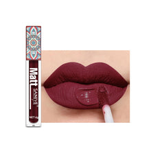 Load image into Gallery viewer, 9 Colors Velvet Matte Lip Gloss Waterproof Sweatproof Long-lasting Non-fading Nude Portable Lip Glaze Women Makeup Cosmetics