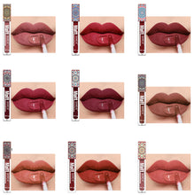 Load image into Gallery viewer, 9 Colors Velvet Matte Lip Gloss Waterproof Sweatproof Long-lasting Non-fading Nude Portable Lip Glaze Women Makeup Cosmetics