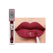 Load image into Gallery viewer, 9 Colors Velvet Matte Lip Gloss Waterproof Sweatproof Long-lasting Non-fading Nude Portable Lip Glaze Women Makeup Cosmetics