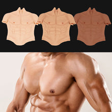 Load image into Gallery viewer, Cosplay Male Abdominal Muscle Suit Fake Belly Muscle Men's Chest Crossdresser Macho Realistic Silicone Muscle Artificial Simulation