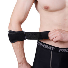 Load image into Gallery viewer, Basketball Exercise Pressure Joint Elbow Protector Adjustable Elbow Protector Sports Protection Strap Band