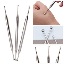 Load image into Gallery viewer, Stainless Steel Facial Massage Pen Whole Body Acupoint Dredging Muscle Pushing Stick Acupoint Meridian Massage Stick