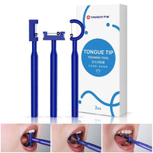 Load image into Gallery viewer, 3Pcs Mouth Tongue Tip Training Tools Tongue Muscle Training Autism Speech Therapy Mouth Muscle Trainer Health Care