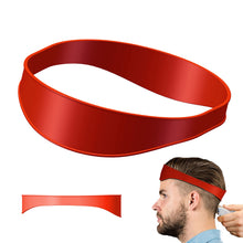 Load image into Gallery viewer, Hair Trimming Ruler Neckline Guide Haircuts Curved Headband Styler Ruler Barber Comb Beard Tools Hair Styling Tool