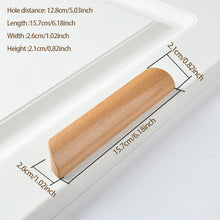 Load image into Gallery viewer, Wooden Furniture Handle Drawer Knobs Kitchen Cabinets Pulls Long Handles Cabinets Drawers Dresser Knobs Wardrobe Pull