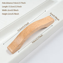 Load image into Gallery viewer, Wooden Furniture Handle Drawer Knobs Kitchen Cabinets Pulls Long Handles Cabinets Drawers Dresser Knobs Wardrobe Pull