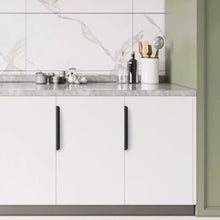 Load image into Gallery viewer, Gold Black Hidden Cabinet Pulls Aluminum Alloy Kitchen Cupboard Handles Drawer Knobs Furniture Handle Bedroom Hardware