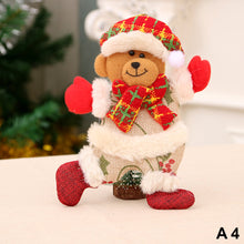 Load image into Gallery viewer, Merry Christmas Ornaments Plush Doll Santa Claus Snowman Christmas Tree Pendant Doll Hang Decoration for Home Noel Natal Happy New Year