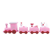 Load image into Gallery viewer, Christmas Plastic Train Ornament Merry Christmas Train Decoration Xmas Cake Baking Oranments Holiday Decor