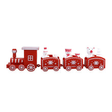 Load image into Gallery viewer, Christmas Plastic Train Ornament Merry Christmas Train Decoration Xmas Cake Baking Oranments Holiday Decor