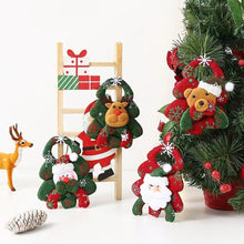 Load image into Gallery viewer, Merry Christmas Ornaments Plush Doll Santa Claus Snowman Christmas Tree Pendant Doll Hang Decoration for Home Noel Natal Happy New Year