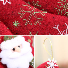 Load image into Gallery viewer, Merry Christmas Ornaments Plush Doll Santa Claus Snowman Christmas Tree Pendant Doll Hang Decoration for Home Noel Natal Happy New Year