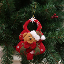 Load image into Gallery viewer, Merry Christmas Ornaments Plush Doll Santa Claus Snowman Christmas Tree Pendant Doll Hang Decoration for Home Noel Natal Happy New Year