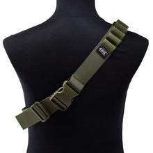 Load image into Gallery viewer, 30 Rounds Shotgun Bandolier Tactical Adjustable Shotgun Shell Belt Carrier for 12 20 Gauge Ga 30 Rounds Holder for Hunting