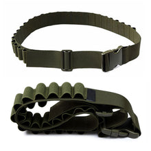 Load image into Gallery viewer, 30 Rounds Shotgun Bandolier Tactical Adjustable Shotgun Shell Belt Carrier for 12 20 Gauge Ga 30 Rounds Holder for Hunting