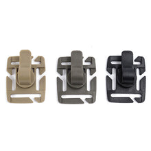 Load image into Gallery viewer, 2Pcs Rotatable Drinking Tube Clip Molle Hydration Bladder Drinking Straw Tube Trap Hose Webbing Camelbak-Water Pack Bag Clips