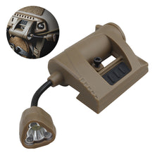 Load image into Gallery viewer, Tactical Helmet Light MPLS CHARGE 3 Modes LED Airsoft Helmet Torch Lamp IR Laser Energy Saving Hunting Military Helmet Flashlight