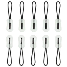 Load image into Gallery viewer, Outdoor Luminous Zipper Puller Head Anti-lost Glow In The Dark Pull Zippers Backpack Pendant for Coat Rucksack Handbag Tent
