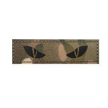 Load image into Gallery viewer, Tactical Patch Luminous Cat Tiger Eyes Hook Fasteners Glow In Dark Combat Applique Patch For Hats Helmet Uniform Backpack
