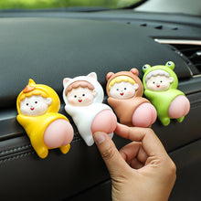 Load image into Gallery viewer, Car Interior Decoration Q Pop Fart Gentleman Ornaments Cute Cartoon Doll Toys Car Dashboard Decorative Gift Car Accessories