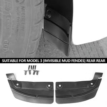 Load image into Gallery viewer, 2Pcs/4Pcs/6Pcs Car Rear Front Wheel Mud Flaps Modification Splash Guards Mud Fenders Kit For Tesla Model 3 Model Y 2020-2023 Accessories