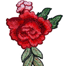Load image into Gallery viewer, Embroidery Rose Flower Patch Applique DIY Crafts Sticker for Dress Bag Clothes Accessories Badges Sew On Sewing Accessories