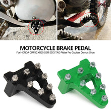 Load image into Gallery viewer, Aluminum Alloy Motorcycle Rear Brake Pedal Step Tips For HONDA CRF50 XR50 SSR SDG TAO Pitster Pro Coolster Demon Orion
