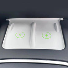 Load image into Gallery viewer, Car Central Control Silicone Non-Slip Pad Mobile Phone Wireless Charging Pad For Tesla Model 3 Y 2022 2023 Accessories