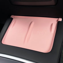 Load image into Gallery viewer, Car Central Control Silicone Non-Slip Pad Mobile Phone Wireless Charging Pad For Tesla Model 3 Y 2022 2023 Accessories