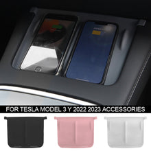 Load image into Gallery viewer, Car Central Control Silicone Non-Slip Pad Mobile Phone Wireless Charging Pad For Tesla Model 3 Y 2022 2023 Accessories