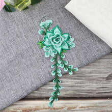 Load image into Gallery viewer, 1pc Embroidery Flower Patch Applique DIY Crafts Sticker for Dress Bag Clothes Accessories Badges Sew On Sewing Accessories