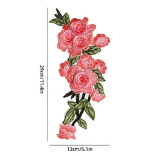 Load image into Gallery viewer, 1pc Embroidery Flower Patch Applique DIY Crafts Sticker for Dress Bag Clothes Accessories Badges Sew On Sewing Accessories