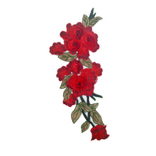 Load image into Gallery viewer, 1pc Embroidery Flower Patch Applique DIY Crafts Sticker for Dress Bag Clothes Accessories Badges Sew On Sewing Accessories