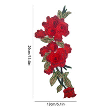 Load image into Gallery viewer, 1pc Embroidery Flower Patch Applique DIY Crafts Sticker for Dress Bag Clothes Accessories Badges Sew On Sewing Accessories