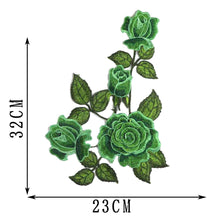 Load image into Gallery viewer, 1pc Embroidery Flower Patch Applique DIY Crafts Sticker for Dress Bag Clothes Accessories Badges Sew On Sewing Accessories