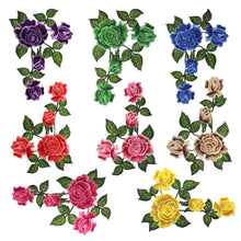 Load image into Gallery viewer, 1pc Embroidery Flower Patch Applique DIY Crafts Sticker for Dress Bag Clothes Accessories Badges Sew On Sewing Accessories