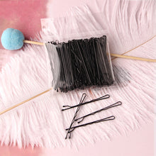 Load image into Gallery viewer, 50pcs/pack Simple Alloy Hair Clips High Elasticity Durable Wave Clamp Hairpins Headwear Hair Accessory
